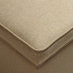 Heartwood Plain & Piped Lid Medium Depth Storage Footstool 122 x 122cm (48 x 48") Wool Plain Honey Heartwood Plain & Piped Lid Medium Depth Storage Footstool 122 x 122cm (48 x 48") Wool Plain Honey
