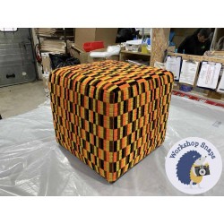 Dalby Cube Footstool 46 x 46cm (18 x 18") COM Camira Fabrics 5894 Dalby Cube Footstool 46 x 46cm (18 x 18") COM Camira Fabrics 5894