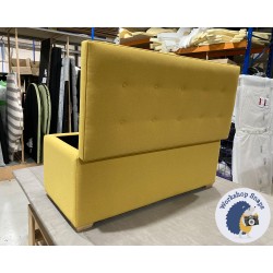 Sherwood Shallow Buttoned & Piped Lid Ottoman 119 x 53cm (47 x 21") Faux Wool Mustard - 1" Light Square 223975 Sherwood Shallow Buttoned & Piped Lid Ottoman 119 x 53cm (47 x 21") Faux Wool Mustard - 1" Light Square 223975